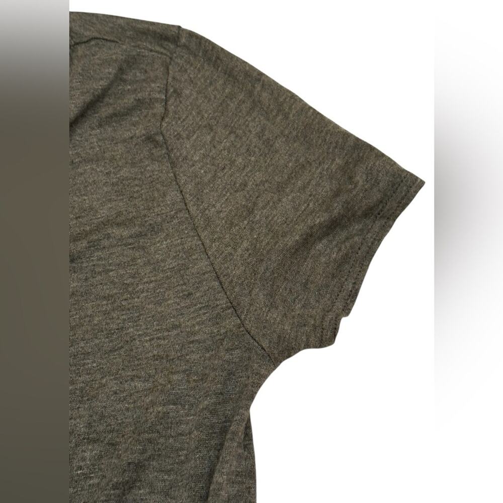 Livi by Olivia Ray Charcoal Knot-Front Tee Size S NWT - Picture 5 of 12